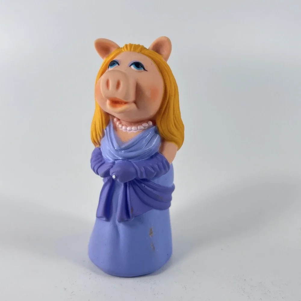 Henson - Kermit, Fozzy , Miss Piggy, Ralph - Muppets‎ - Movable Legs VTG 1978